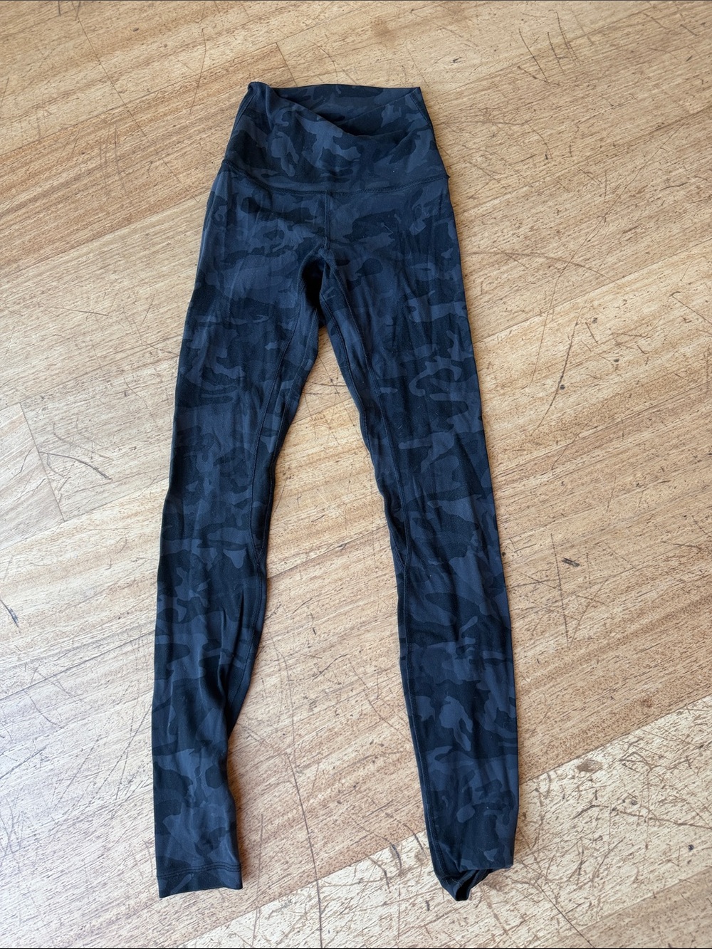 lululemon athletica Black Camo Leggings